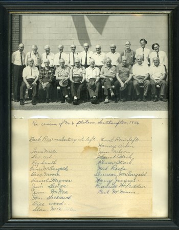 Reunion of No. 6 Platoon, 1956